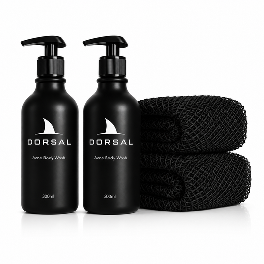 DORSAL - 2 x 300ml  & 2 x Body Scrubs